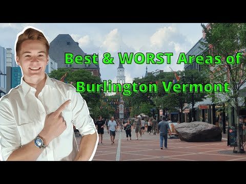 Видео: Где жить в Берлингтоне, штат Вермонт [Обзор районов Берлингтона]