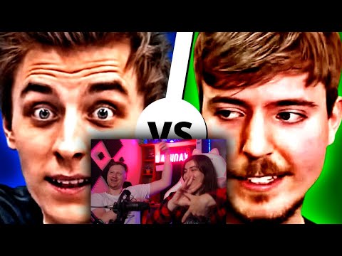 Видео: ВЛАД А4 vs MrBEAST | РЕАКЦИЯ на telblog.net