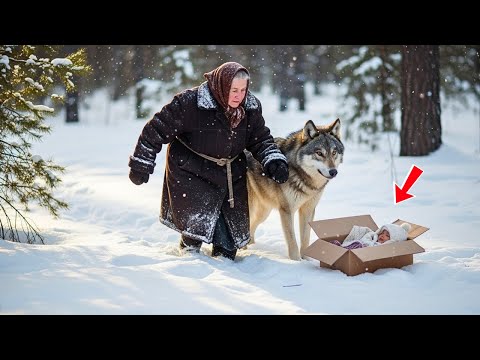 Видео: Старуха с волком нашли ребёнка — и в ту ночь зима отступила