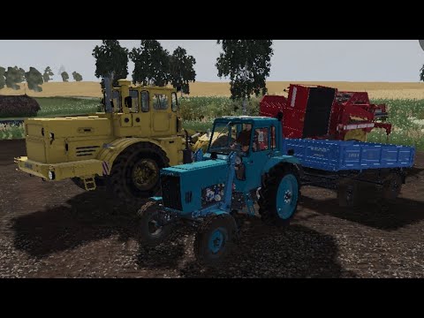 Видео: Фс 20 к-700 і мтз-80