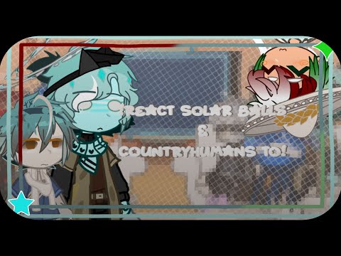 Видео: !React Solar balls & CountryHumans to! | !Реакция шаранутого космоса & КантриХуманс на! | [RUS/ENG]