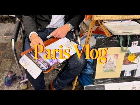 Видео: Влог из Парижа: гуляю по 50к шагов в день и снимаю на пленку 🇫🇷✨🎞