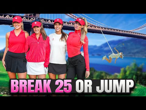 Видео: Самое страшное наказание в виде брейка 25 в истории женских игр в гольф