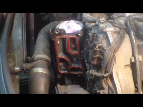 Видео: Прокладка теплообменника мерседес двигатель M273