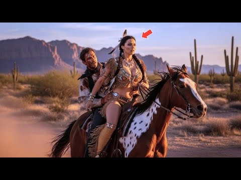 Видео: «Садись на моего коня, красавчик ковбой» | Апачская женщина, спасшая умирающего мужчину на Диком 
