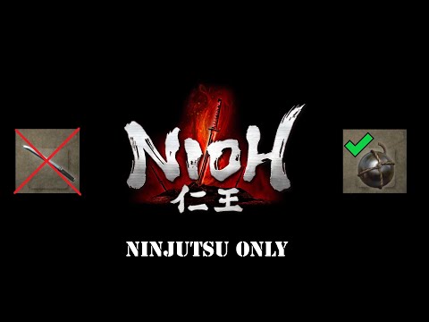 Видео: Nioh, но я использую только урон ниндзюцу