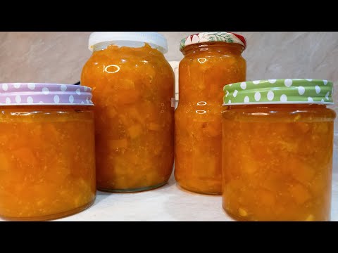 Видео: Варенье из тыквы с апельсином ~ЗАГОТОВКИ НА ЗИМУ~