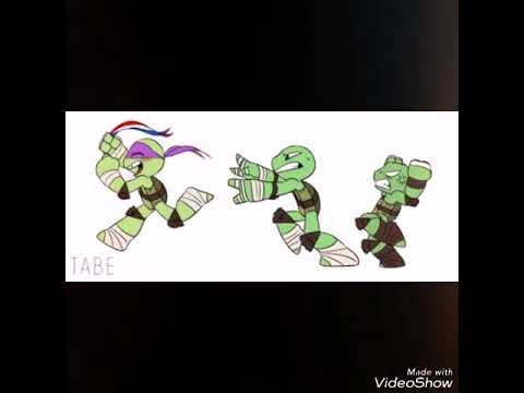 Видео: Черепашки ниндзя | Лео и Раф | Яой