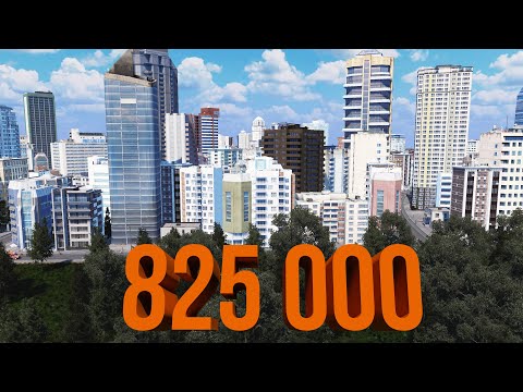 Видео: 825k | #37 Cities: Skylines Город на миллион