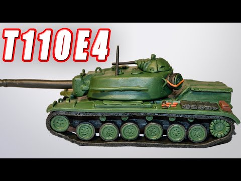 Видео: T110E4 - АДское испытание для мехвода!   Гайд по лепке из пластилина.