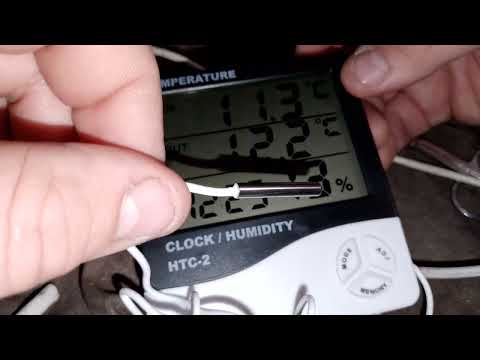 Видео: Измеритель влажности воздуха готов к монтажу на инкубатор.