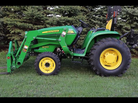 Видео: Регулярное техническое обслуживание John Deere 3025e