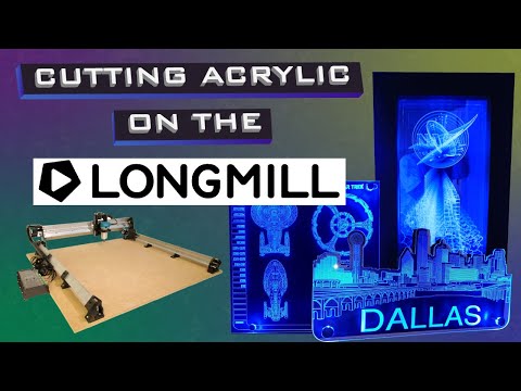 Видео: Акрил с ЧПУ: основные советы по резке и травлению на станке Longmill
