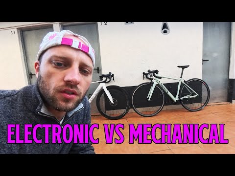 Видео: Действительно ли электронные групсеты стоят того? | Shimano 105 против Sram Rival AXS