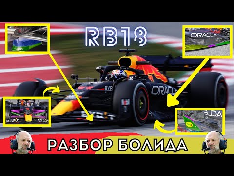 Видео: Разбор болида Ред Булл RB18. Эдриан Ньюи по-прежнему гений аэродинамики! Лучший болид 2022 года?