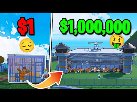 Видео: Тюрьма $1 против $1 000 000 в Roblox