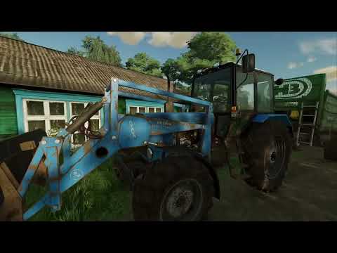 Видео: [РП] Допомагаю бабі парасці!! Farming-Simulator 22 Кошмак Серія-20