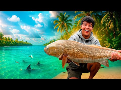 Видео: В этих соленых лагунах водятся огромные рыбы