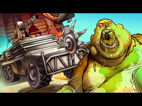 Видео: ГОНИ БЫСТРЕЙ МОЧИТЬ ЗОМБЕЙ! ► Earn to Die Rogue