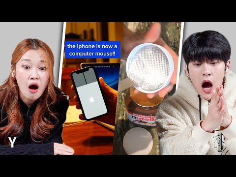 Видео: Корейцы реагируют на крутые вещи, которые они узнали в TikTok! | Y