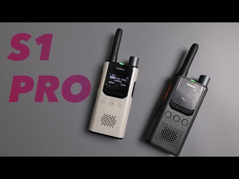 Видео: Радиостанции Hytera S1 PRO. Компактная DMR рация с USB type C