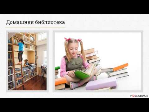 Видео: Видеоурок "Коллекции. Домашняя библиотека. Картины"