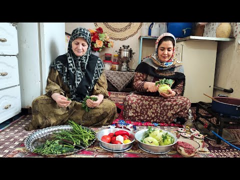 Видео: Реальная жизнь в азербайджанском селе! Домашняя еда, приготовленная в горной деревне!