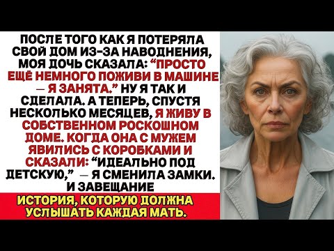 Видео: После того как я осталась без дома, дочь сказала: «Поспи ещё немного в машине — мне не до тебя