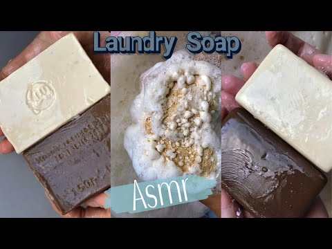 Видео: ASMR / Мылю 2 Хозяйственных Мыла / Разговорное видео