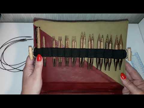 Видео: Обзор набора спиц от KnitPro Ginger  .Мое мнение.