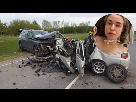 Видео: 28.04.2024г- «На скорости 150 км/ч влетели в BMW». Три человека погибли в ДТП в Ульяновской области.