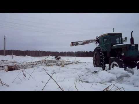 Видео: погрузка дров 001