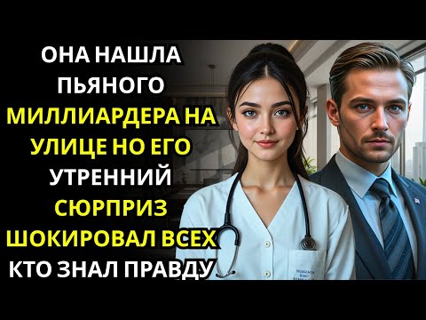 Видео: Она нашла ПЬЯНОГО МИЛЛИАРДЕРА на улице и отвезла его домой, но то, что он сделал, удивило всех...