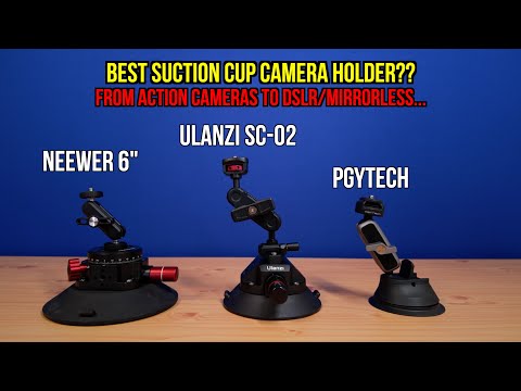 Видео: Лучшее крепление на присоске для камеры? PGYTECH против ULANZI против NEEWER!