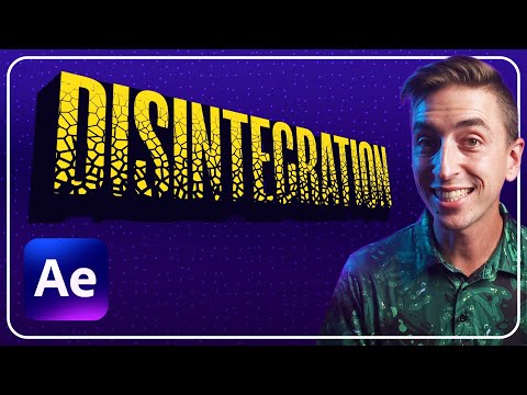 Видео: Урок по эффекту рассыпающихся частиц! 100% After Effects!