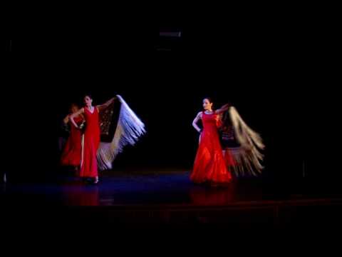 Видео: Фламенко с шалями