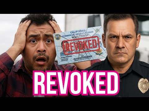 Видео: 🚨17 000 НЕЗАКОННЫХ водительских прав CDL в Калифорнии были аннулированы за одну ночь!