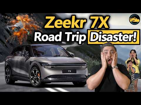 Видео: Семейное путешествие на автомобиле Zeekr 7X: ВСЕ пошло не по плану!