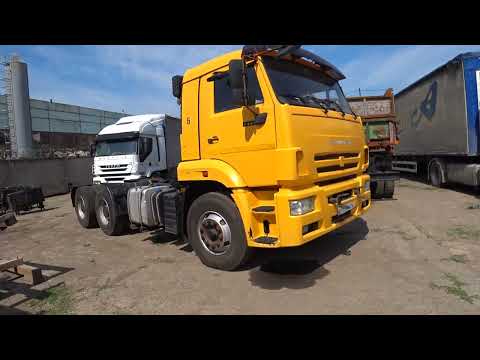 Видео: Камаз 6460 тягач, переделка в Самосвал 6520. Заказчик из г.Москва