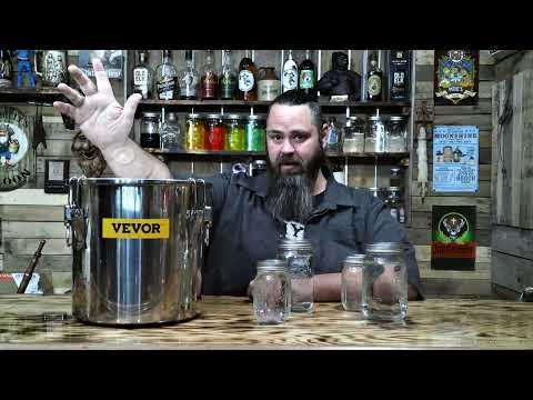 Видео: 87,99 долларов за перегонный куб Vevor Still на 5 галлонов (Date Moonshine Run)