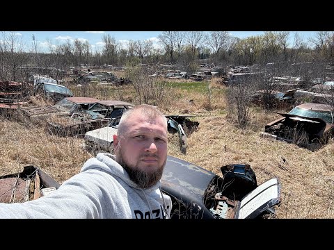 Видео: Заброшенная разборка , или кладбище машин !