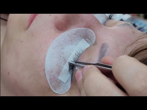 Видео: Наращивание ресниц 3d для новичков от А до Я