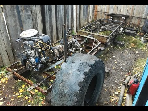 Видео: Вездеход   переломка на шинах низкого давления  Часть 1  Трансмиссия