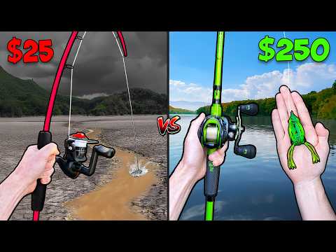 Видео: Бюджетный рыболовный турнир Topwater за 25 и 250 долларов