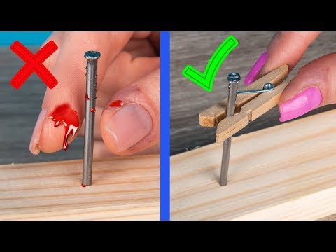 Видео: 17 лайфхаков для ремонта