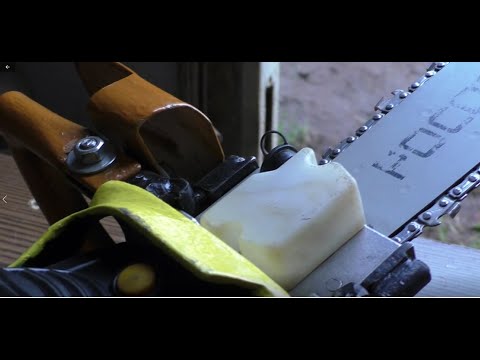 Видео: модернизация китайской насадки на УШМ - электропила