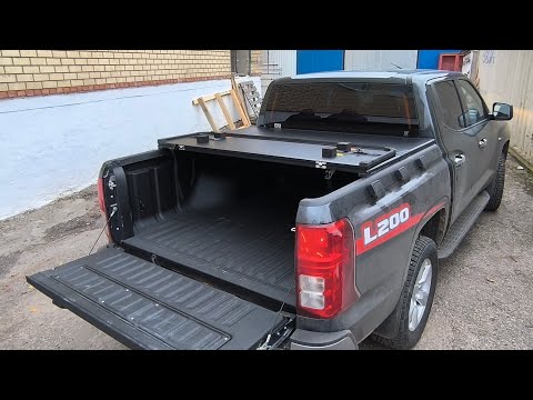 Видео: Крышка кузова Mitsubishi L200 2024+ ( 6 поколение)