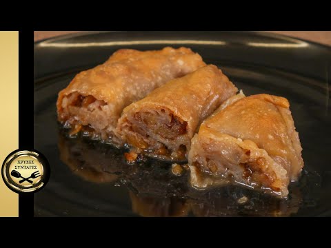 Видео: Плацента – традиционный и вкусный греческий десерт.