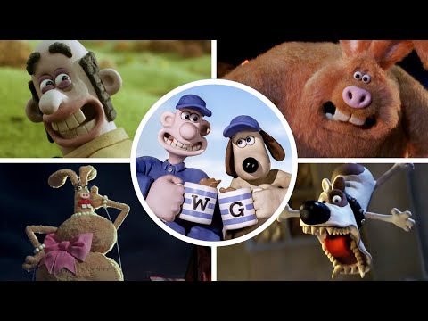Видео: Уоллес и Громит: Проклятие кролика-оборотня — все боссы и концовка