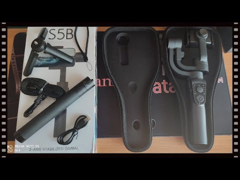 Видео: Стабилизатор для мобильного телефона S5B.